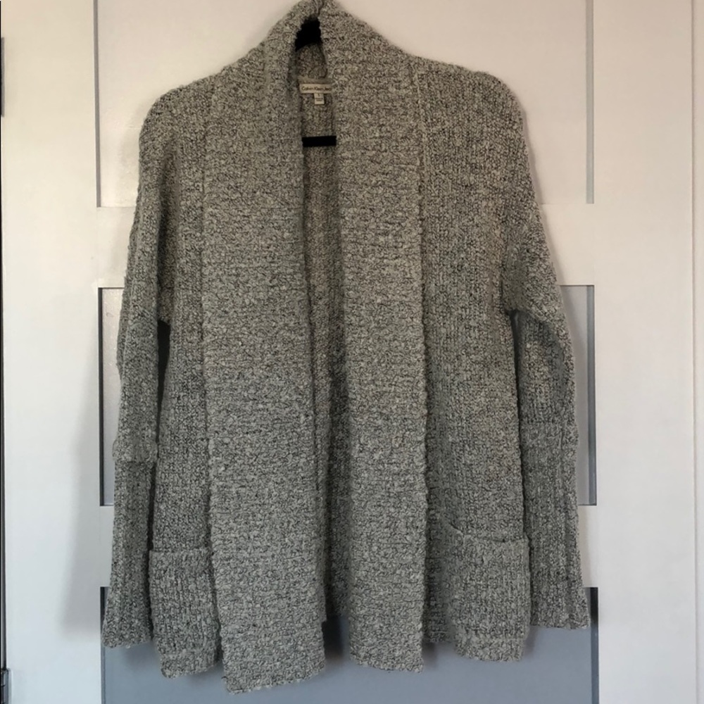 Warm sweater cardigan